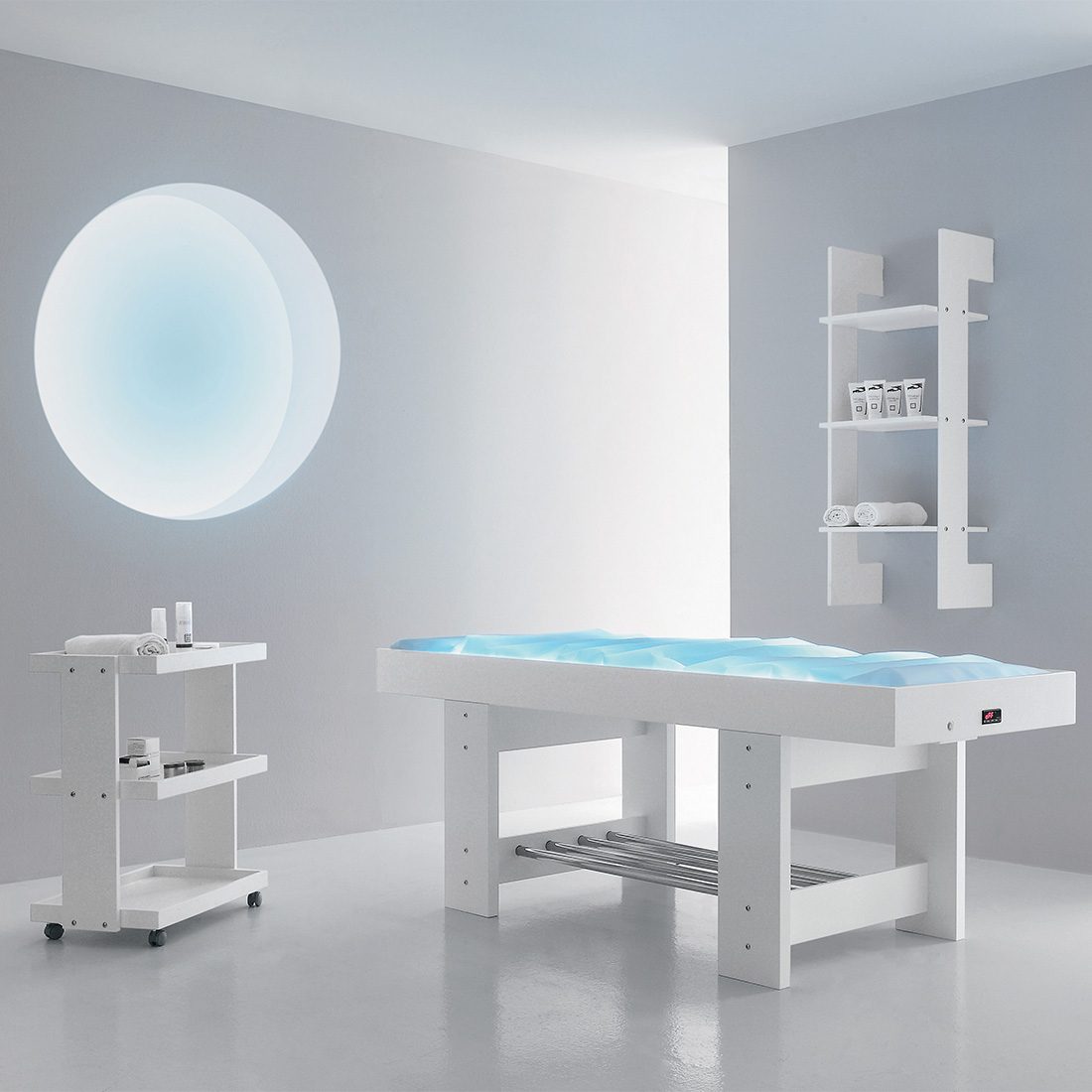 Lettino Andromeda Hydro - vista alternativa